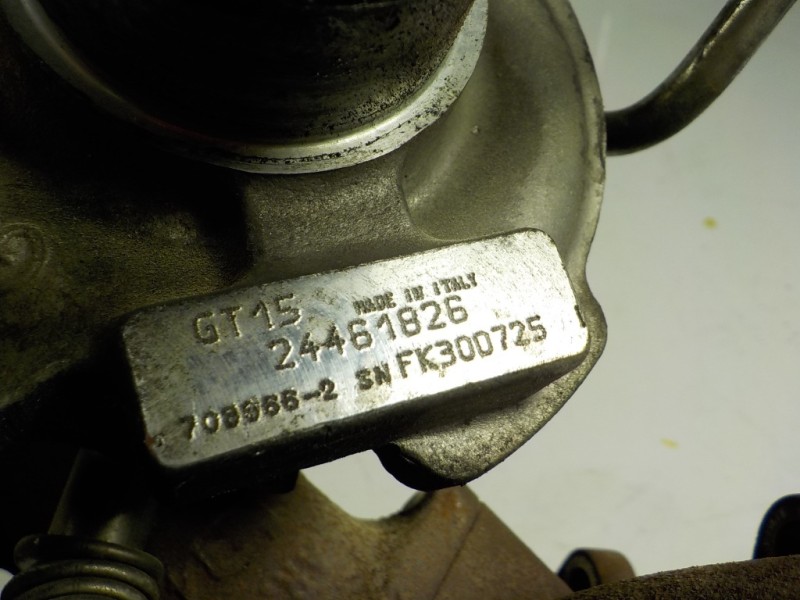 Recambio de turbocompresor para opel vectra c berlina 2.0 dti referencia OEM IAM  24461826 