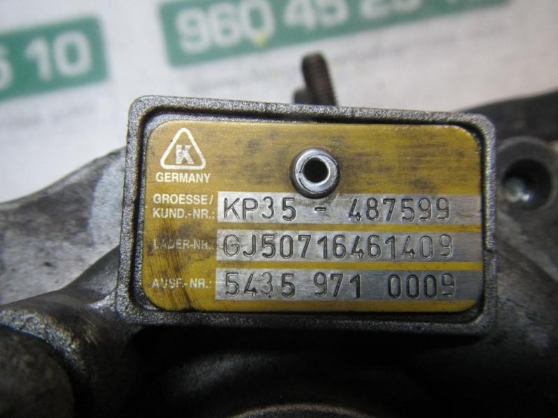 Recambio de turbocompresor para citroën c3 1.4 hdi referencia OEM IAM   