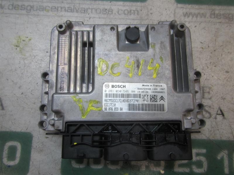 Recambio de centralita motor uce para peugeot partner kombi active referencia OEM IAM   