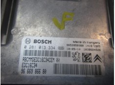 Recambio de centralita motor uce para citroën c4 picasso cool referencia OEM IAM 1943PY 9666986680 0281013334 2