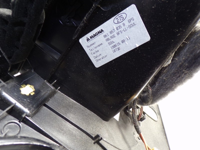 Recambio de guantera para audi a4 allroad quattro (8k) 2.0 16v tdi referencia OEM IAM 8K1857104B6PS 8K1857035B 