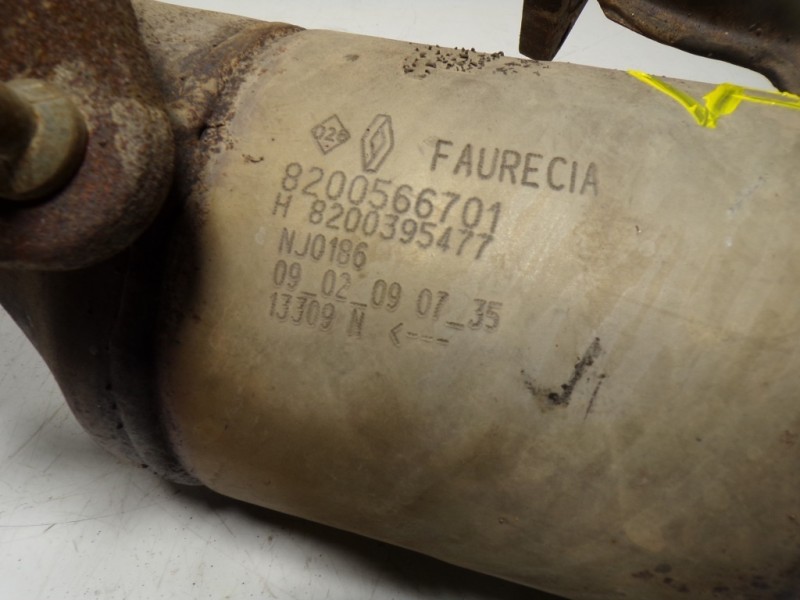 Recambio de catalizador para nissan qashqai (j10) 1.5 dci turbodiesel cat referencia OEM IAM 2090000Q0B 8200566701 