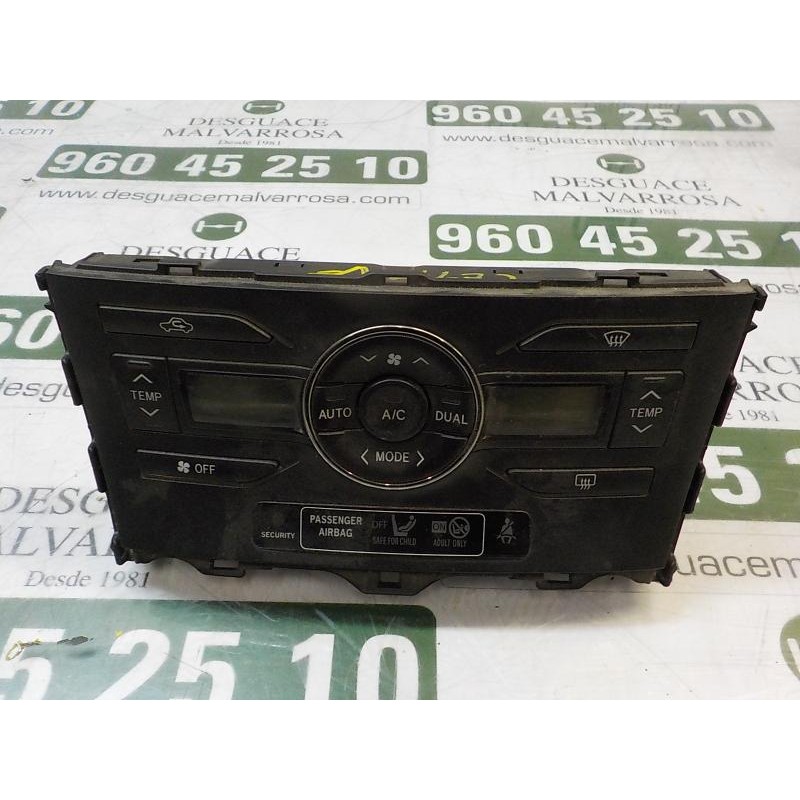 Recambio de mando climatizador para toyota auris 1.4 turbodiesel cat referencia OEM IAM 5590002300 5590002300 