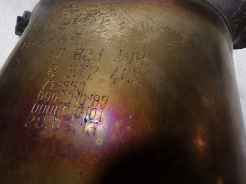 Recambio de filtro de particulas para bmw serie 1 lim. (f20) 2.0 turbodiesel referencia OEM IAM 18308508993 7823498 