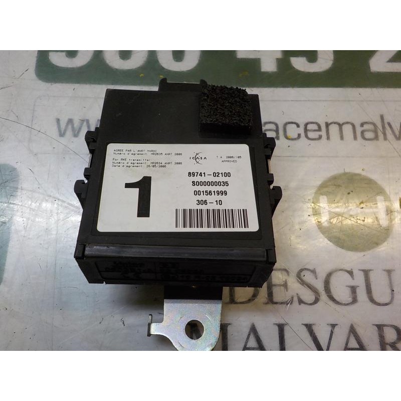 Recambio de modulo electronico para toyota auris 1.4 turbodiesel cat referencia OEM IAM 8974102100 8974102100 