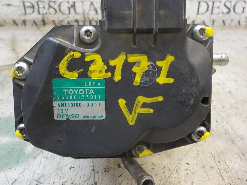 Recambio de valvula egr para toyota auris 1.4 turbodiesel cat referencia OEM IAM 2580033011 2580033011 