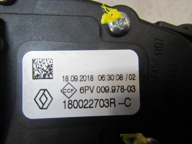 Recambio de potenciometro pedal para dacia sandero essential referencia OEM IAM 180022703R 180022703R 
