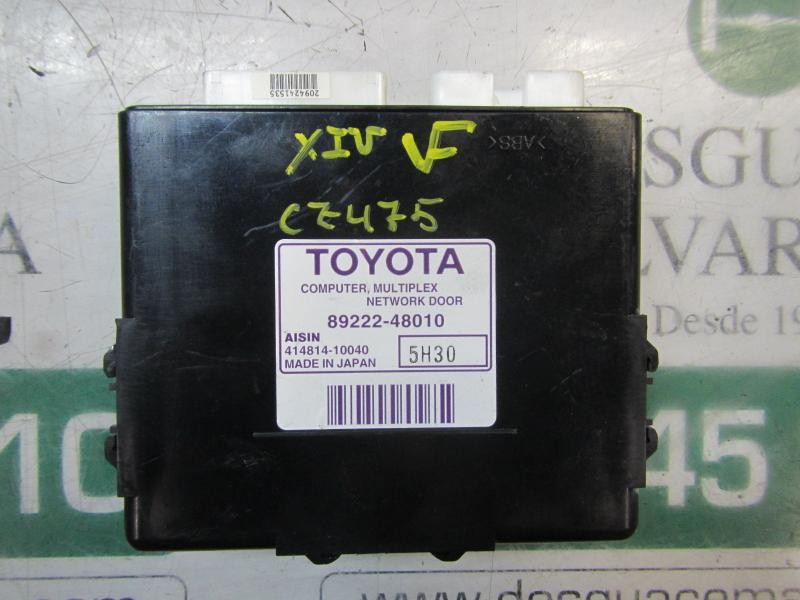 Recambio de modulo electronico para lexus rx 3.3 v6 24v cat referencia OEM IAM  8922248010 41481410040