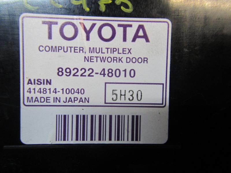 Recambio de modulo electronico para lexus rx 3.3 v6 24v cat referencia OEM IAM  8922248010 41481410040