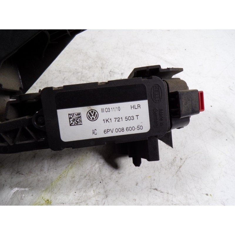 Recambio de potenciometro pedal para volkswagen golf vi (5k1) 1.6 tdi dpf referencia OEM IAM 1K1721503T 1K1721503T 6PV00860050