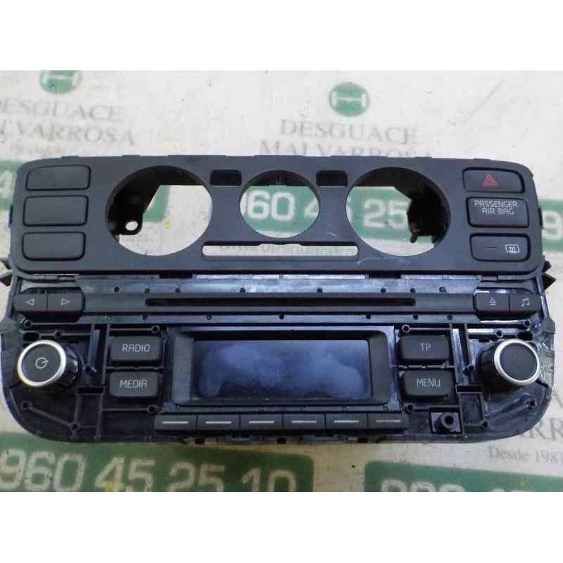 Recambio de sistema audio / radio cd para seat mii (kf1) 1.0 referencia OEM IAM 1SL035156DQWA 1SL035156D 