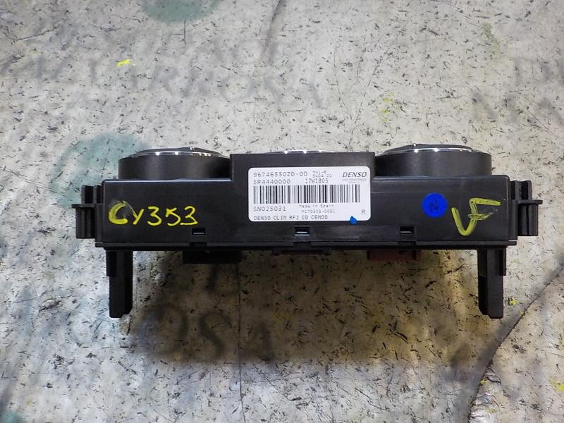 Recambio de mando climatizador para citroën c-elysée shine referencia OEM IAM 1609170680 96746550ZD 