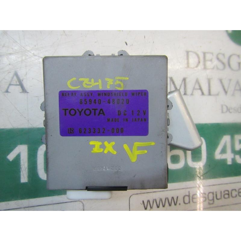 Recambio de modulo electronico para lexus rx 3.3 v6 24v cat referencia OEM IAM 8594048020 8594048020 623332000