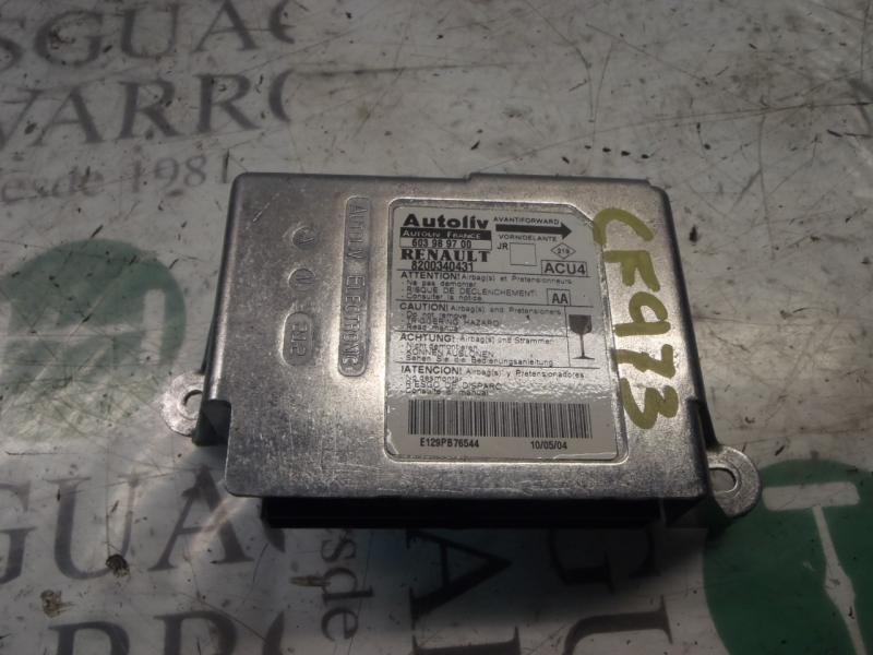 Recambio de centralita airbag para renault scenic ii authentique referencia OEM IAM   