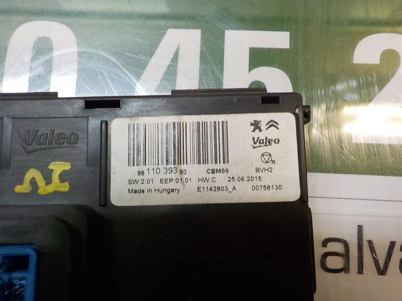 Recambio de modulo electronico para citroën c4 cactus business referencia OEM IAM 1617406680  