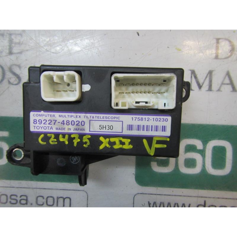 Recambio de modulo electronico para lexus rx 3.3 v6 24v cat referencia OEM IAM 8922748020 8922748020 17581210230