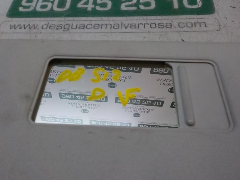 Recambio de parasol derecho para seat leon (1p1) 1.9 tdi referencia OEM IAM 5P0857552D5W9  