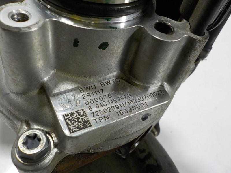 Recambio de turbocompresor para volkswagen golf vii lim. (bq1) 1.0 tsi referencia OEM IAM 04C145703 04C145702R 