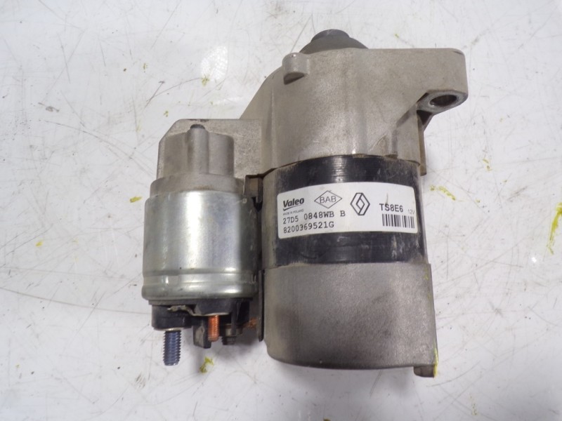 Recambio de motor arranque para dacia sandero 1.2 16v cat referencia OEM IAM 8200369521 8200369521G 