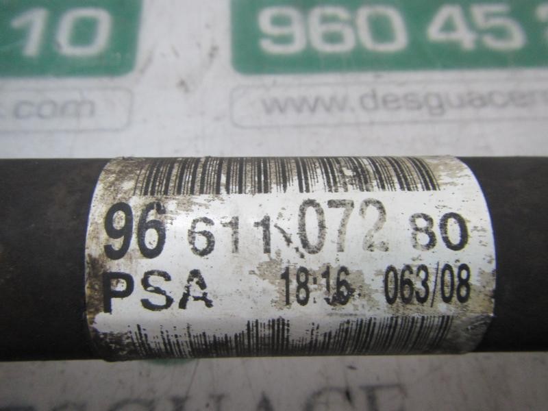 Recambio de transmision derecha para peugeot 308 1.6 16v referencia OEM IAM   