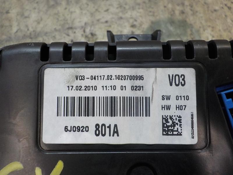 Recambio de cuadro instrumentos para seat ibiza (6j5) 1.6 tdi referencia OEM IAM 6J0920801AX 6J0920801A 