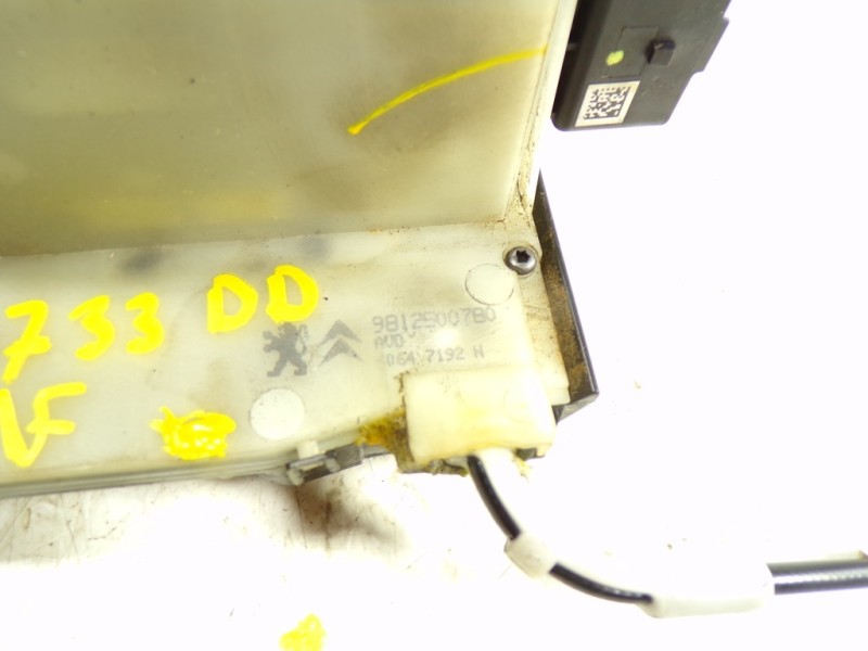 Recambio de cerradura puerta delantera derecha para peugeot 208 1.6 blue-hdi fap referencia OEM IAM 9812500780 9812500780 