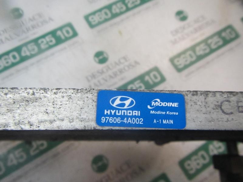 Recambio de condensador aire acondicionado para hyundai h1 kasten (flügeltüren h.) referencia OEM IAM 976064A002 976064A002 