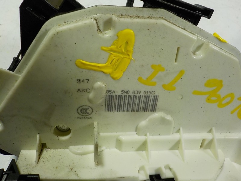 Recambio de cerradura puerta trasera izquierda para volkswagen tiguan (5n2) 2.0 tdi referencia OEM IAM 5N0839015G 05A5N0839015G 