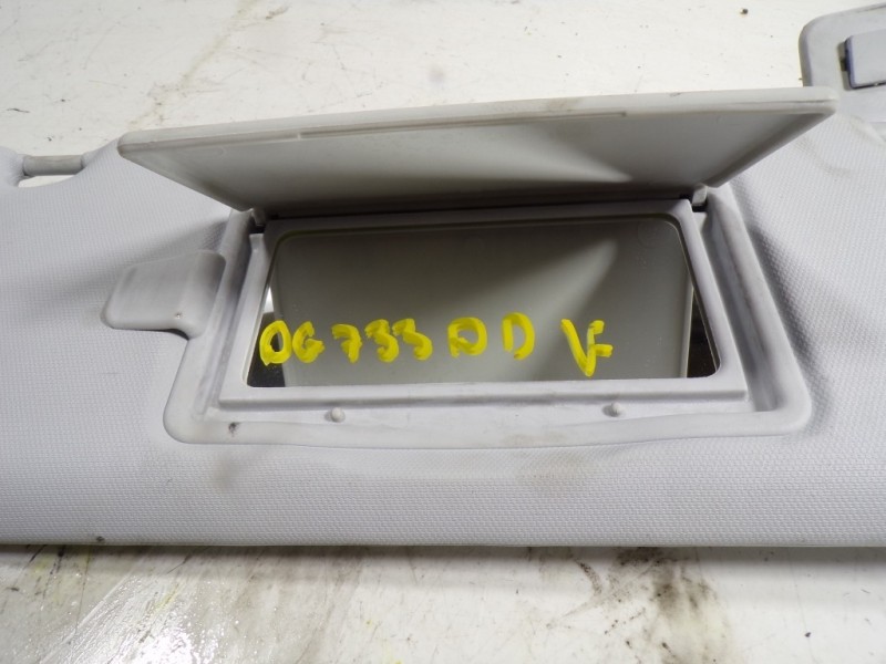 Recambio de parasol derecho para peugeot 208 1.6 blue-hdi fap referencia OEM IAM 16125932PR  