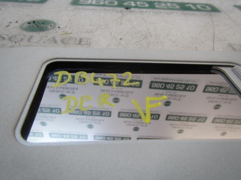 Recambio de parasol derecho para audi a4 avant (8e) 3.0 v6 24v tdi referencia OEM IAM 8E08575529V4  