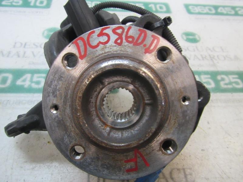 Recambio de mangueta delantera izquierda para peugeot 208 style referencia OEM IAM   