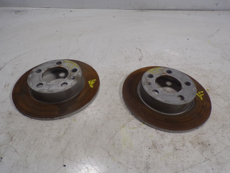 Recambio de disco freno trasero para seat ibiza (kj1) 1.0 tsi referencia OEM IAM 2Q0615601H  