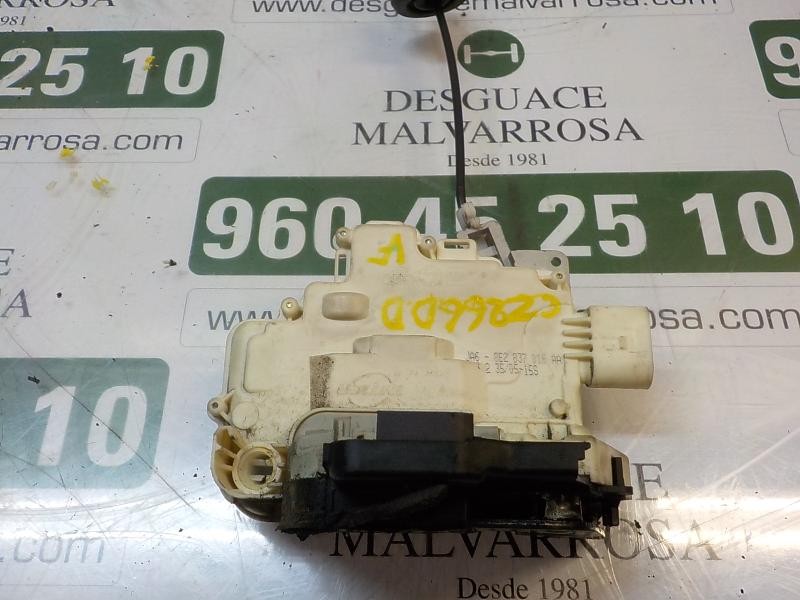 Recambio de cerradura puerta delantera derecha para audi a4 berlina (8e) 1.9 tdi referencia OEM IAM 8E2837016AA  