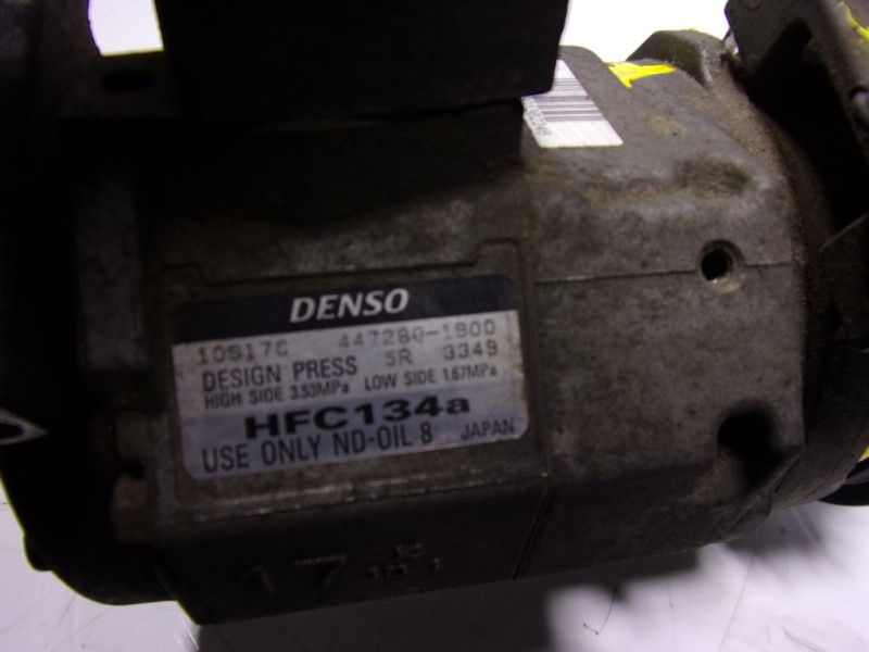 Recambio de compresor aire acondicionado para iveco 35s13 furgon caja cerrada referencia OEM IAM  4472801900 