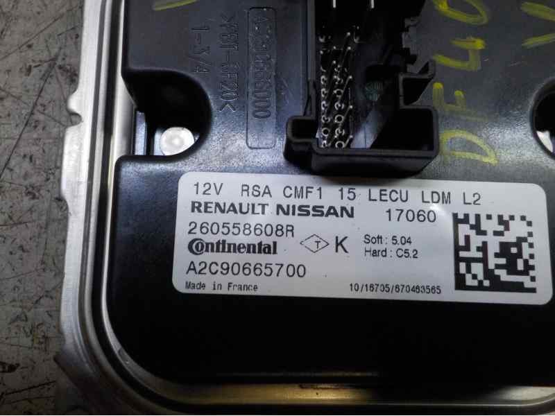 Recambio de centralita faros xenon para renault captur 1.2 tce referencia OEM IAM 260553401R 260558608R A2C90665700