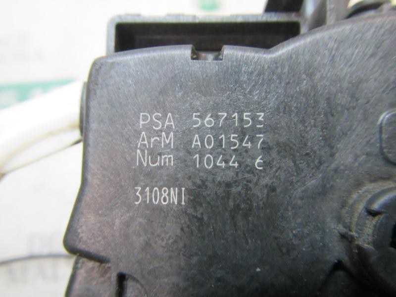 Recambio de cerradura puerta delantera derecha para peugeot 308 1.6 16v referencia OEM IAM   
