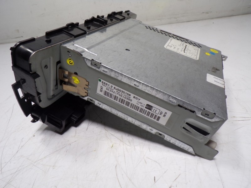 Recambio de sistema audio / radio cd para seat ibiza (6j5) 1.6 tdi referencia OEM IAM 6J0035156BGY 6J0035156BGY 