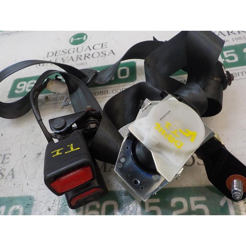 Recambio de cinturon seguridad trasero izquierdo para kia pro_cee´d 1.6 crdi cat referencia OEM IAM 898101H000EQ  
