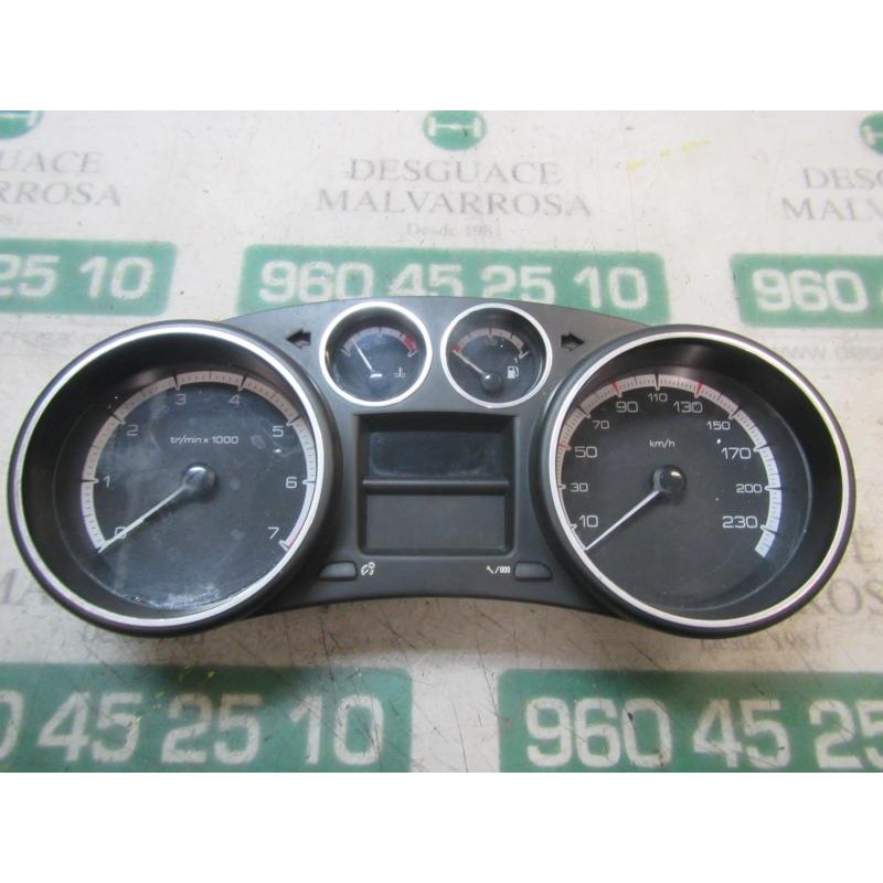 Recambio de cuadro instrumentos para peugeot 308 1.6 16v referencia OEM IAM   