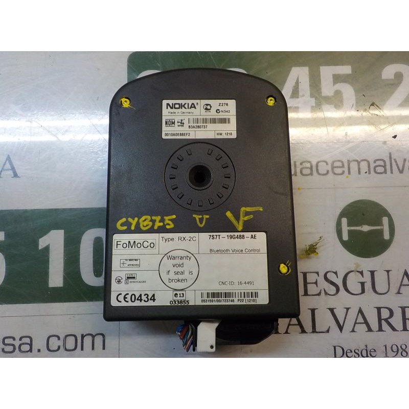 Recambio de modulo electronico para ford mondeo ber. (ca2) 2.2 tdci cat referencia OEM IAM 1506957 7S7T19G488AE 