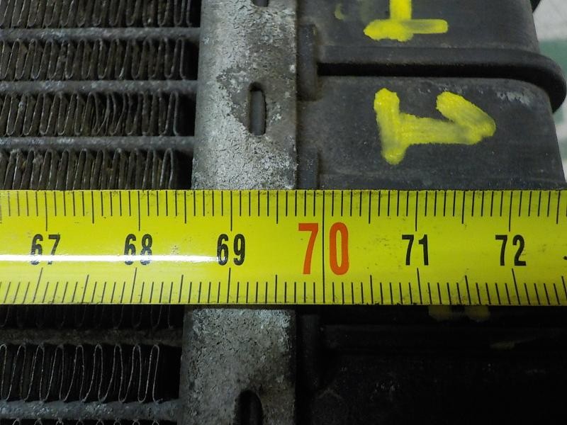 Recambio de radiador agua para ford focus c-max (cap) 1.6 tdci cat referencia OEM IAM   