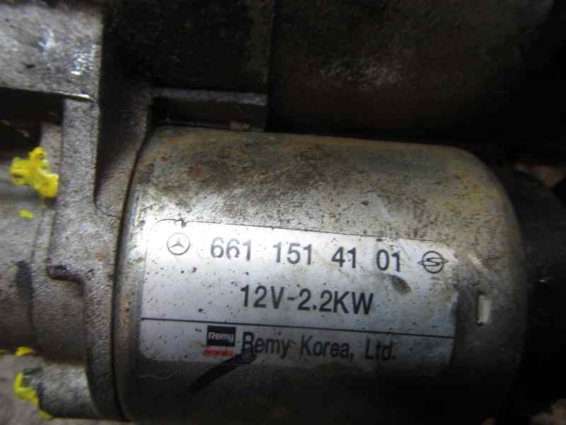 Recambio de motor arranque para ssangyong kyron 2.7 turbodiesel cat (euro 4) referencia OEM IAM   