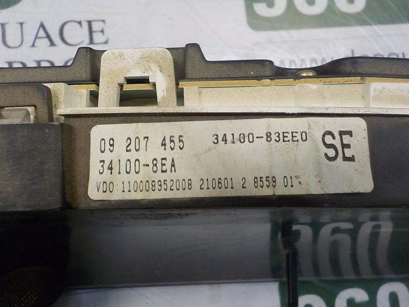 Recambio de cuadro instrumentos para opel agila 1.2 16v cat (z 12 xe / lw4) referencia OEM IAM   