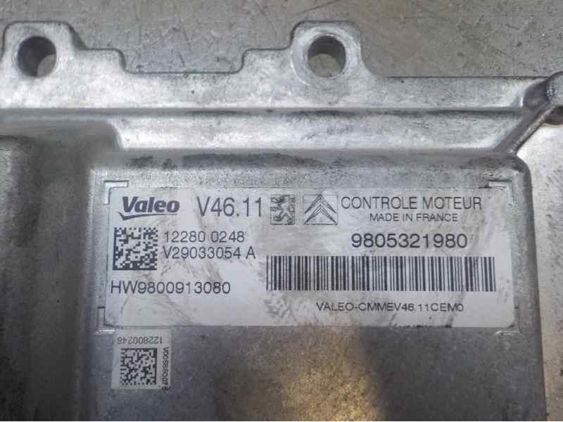 Recambio de centralita motor uce para peugeot 208 1.2 12v vti referencia OEM IAM 1612859880 9805321980 