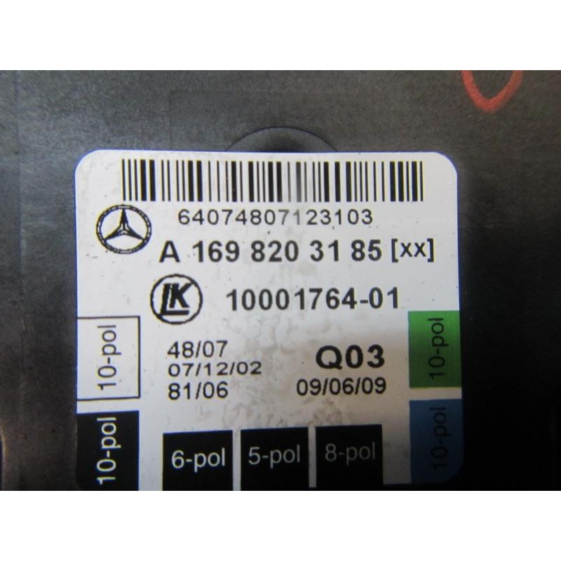 Recambio de modulo electronico para mercedes-benz clase b (w245) 2.0 cdi cat referencia OEM IAM A1698203185 A1698203185 