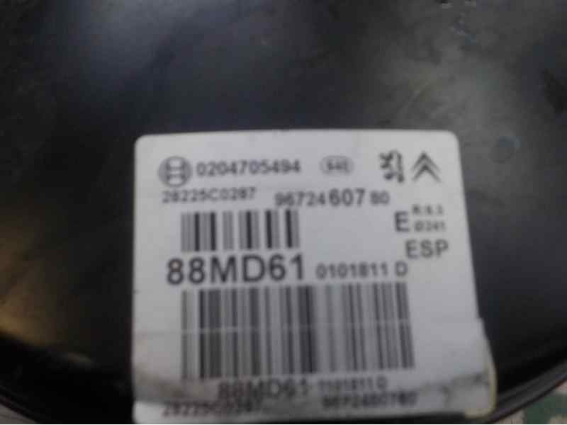 Recambio de servofreno para peugeot 208 1.2 12v vti referencia OEM IAM 4535EK 9672460780 0204705494