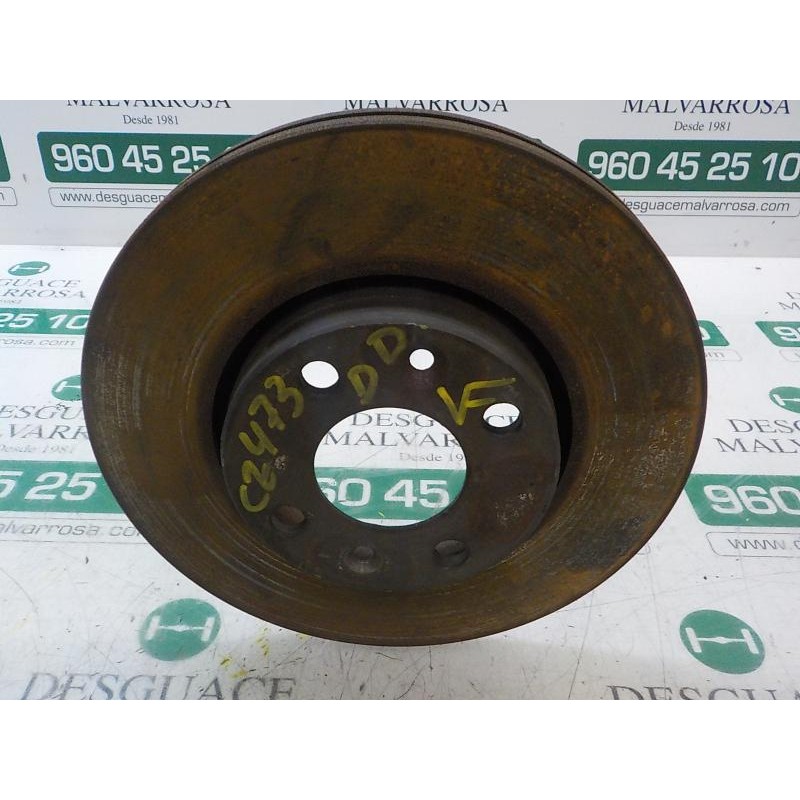 Recambio de disco freno delantero para nissan note (e11e) 1.5 dci turbodiesel cat referencia OEM IAM 40206AX600  