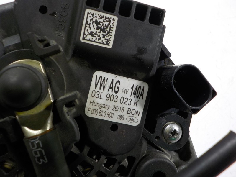 Recambio de alternador para volkswagen scirocco (138) 2.0 tdi referencia OEM IAM 03L903023K 03L903023K 