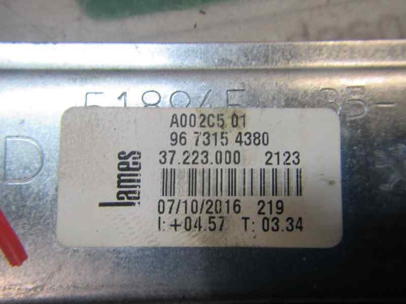 Recambio de elevalunas delantero derecho para peugeot 208 style referencia OEM IAM   