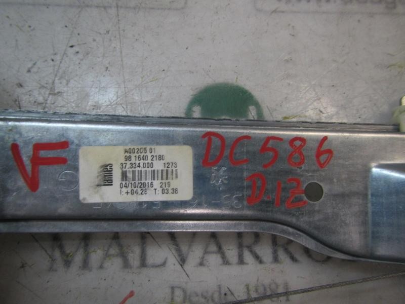 Recambio de elevalunas delantero izquierdo para peugeot 208 style referencia OEM IAM   